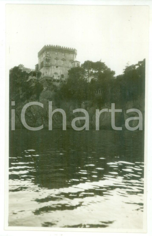 1930 PARAGGI Veduta del Castello BONOMI - Foto cartolina vintage