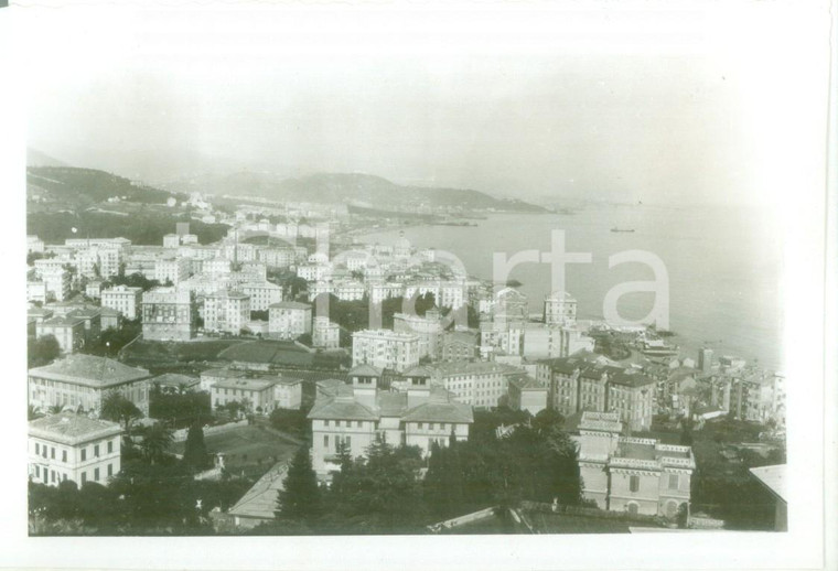 1931 GENOVA PEGLI Veduta panoramica *Fotografia ARTISTICA