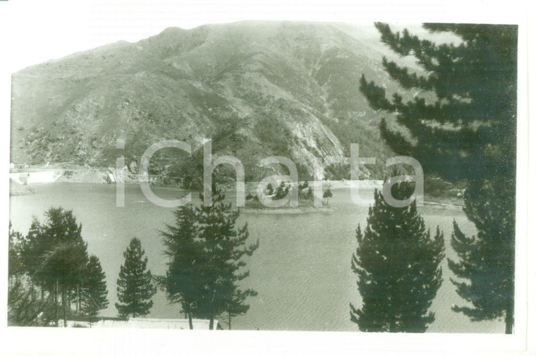 1931 LAGHI DEL GORZENTE (AL) Veduta panoramica - Fotografia ARTISTICA 13x9 cm
