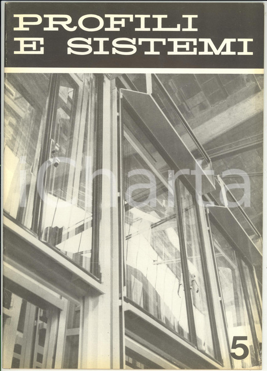 1964 PROFILI E SISTEMI Edificio in via Verdi a Bergamo - N. 5 *Rivista 22 pp.