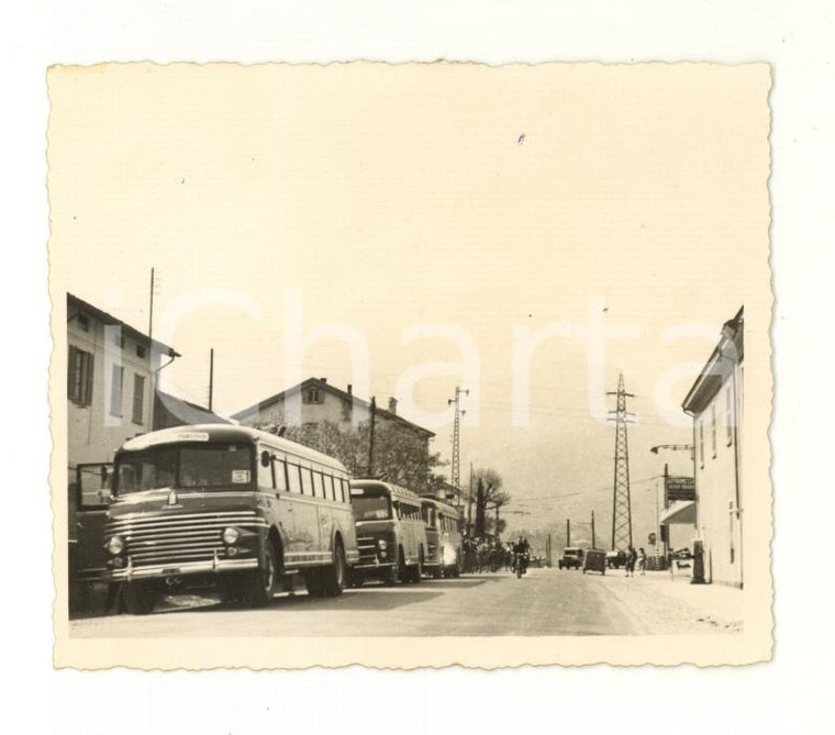 1953 MALGRATE Gita Ist. Magistrale di Verona ai luoghi manzoniani - Foto 9x7 cm