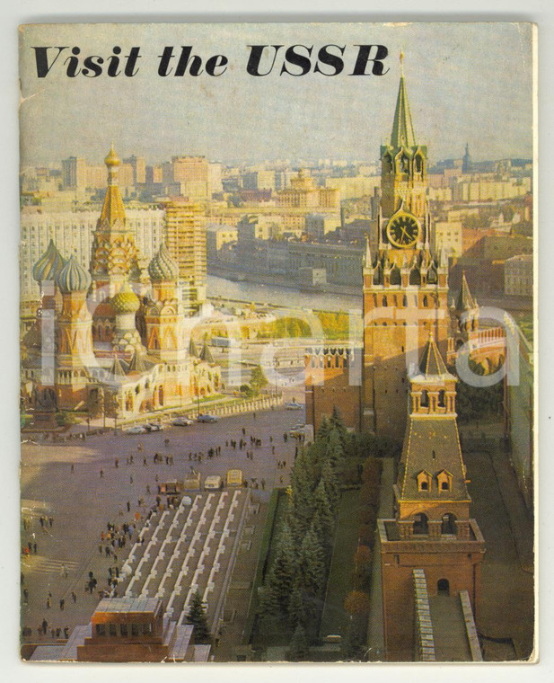 1965 ca VISIT THE USSR - Moscow: the capital - Guida turistica INTOURIST