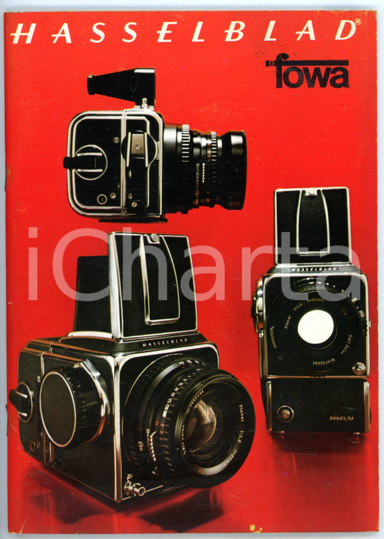 1975 FOWA - FOTOGRAFIA - Catalogo apparecchi HASSELBLAD e accessori *ILLUSTRATO