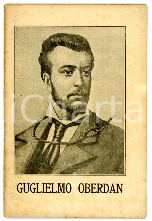 1917 Giovanni MICELI Guglielmo Oberdan nelle note bibliografiche di un amico