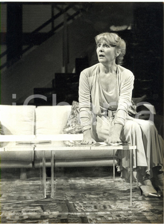 1992 MILANO Piccolo Teatro - Giulia LAZZARINI in "Siamo momentaneamente assenti"