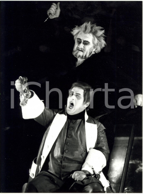 1987 MILANO Teatro alla Scala - Robert SCHUNK Donald McINTYRE in "Cardillac"