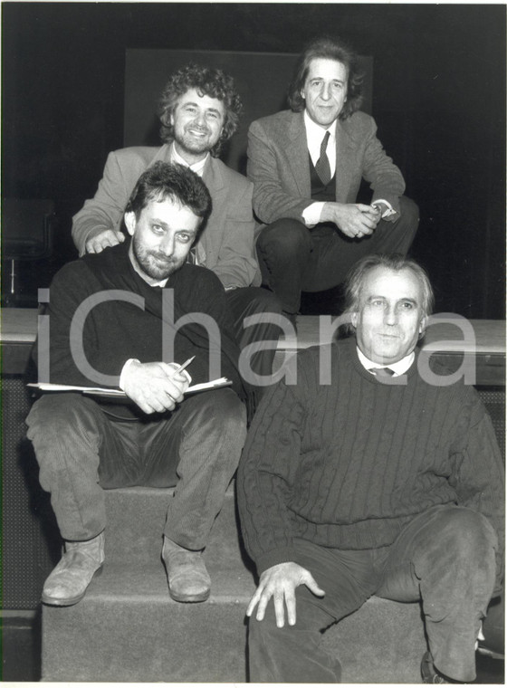 1990 MILANO TEATRO - Giorgio GABER Beppe GRILLO Michele SERRA "Buone notizie"