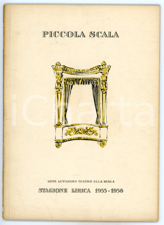 1955 MILANO TEATRO PICCOLA SCALA Lorenzo DA PONTE Così fan tutte - 27 pp.