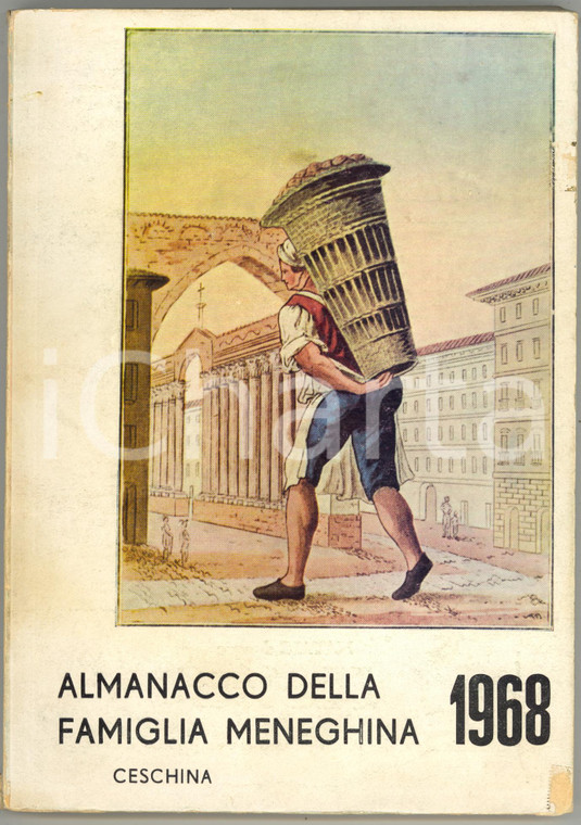 1968 MILANO - ALMANACCO FAMIGLIA MENEGHINA Feste da gennaio a giugno *CESCHINA