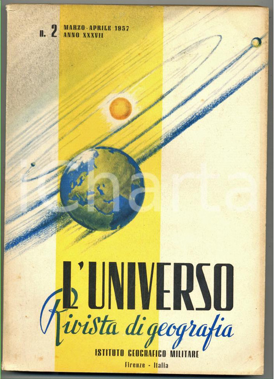 1957 L'UNIVERSO Rivista di geografia n.2 - Aspetti antropogeografici del GARGANO