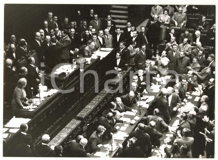 1955 ROMA Giovanni GRONCHI eletto presidente della Repubblica Italiana - Foto 