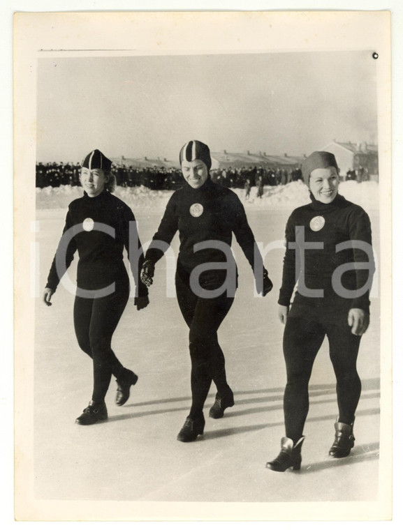 1954 OSTERSUND World Skating Championships - Rimma ZJUKOVA and Lidia SELIKHOVA
