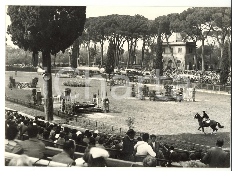 1958 ROMA Piazza di Siena - Apertura del 27° Concorso Ippico Internazionale