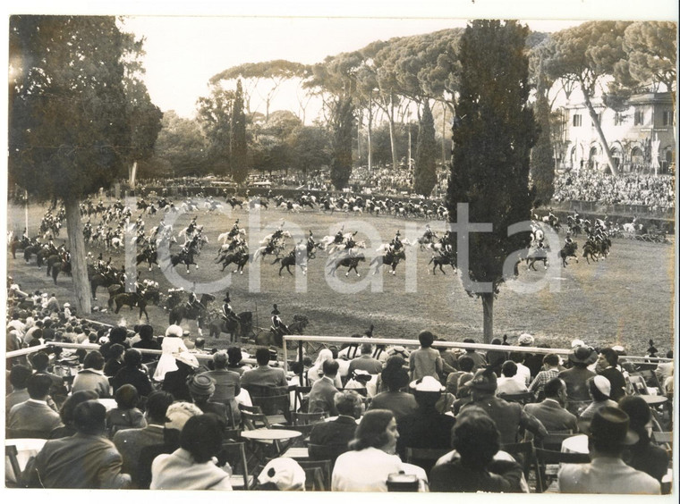 1955 ROMA XXIV Concorso Ippico - Carosello Storico del Corpo dei Carabinieri 
