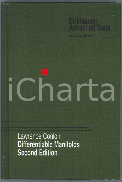 2001 Lawrence CONLON Differentiable Manifolds Second Edition
