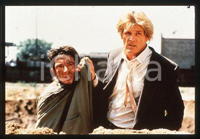 Nick NOLTE Martin SHORT - CINEMA Three Fugitives 1989 * 35 mm vintage slide 1