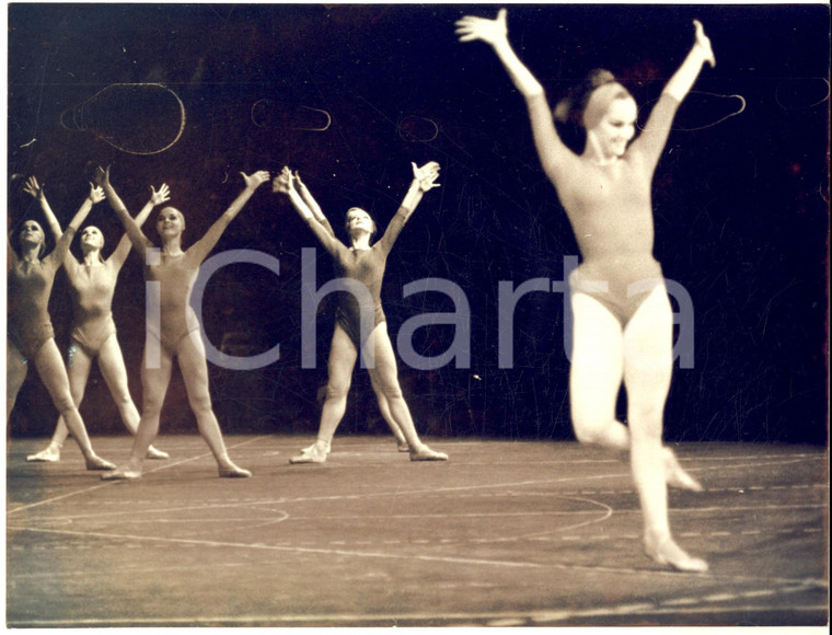 1980 ca PARIS DANZA MODERNA - Una coreografia *Foto DA STUDIARE 24x18 cm