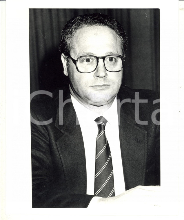1985 ca DEMOCRAZIA CRISTIANA Convegno con Vincenzo SORICE *Foto 20x25