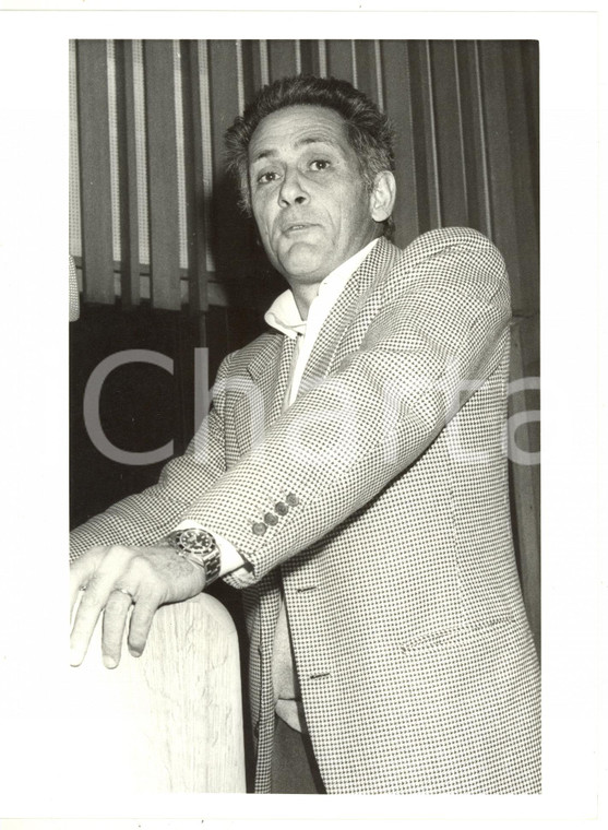 1990 ca MILANO Ritratto dell'imprenditore Giorgio FALCK - Foto 18x24 cm