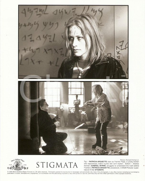 1999 STIGMATA Patricia ARQUETTE Gabriel BYRNE Movie by Rubert WAINWRIGHT *Foto 