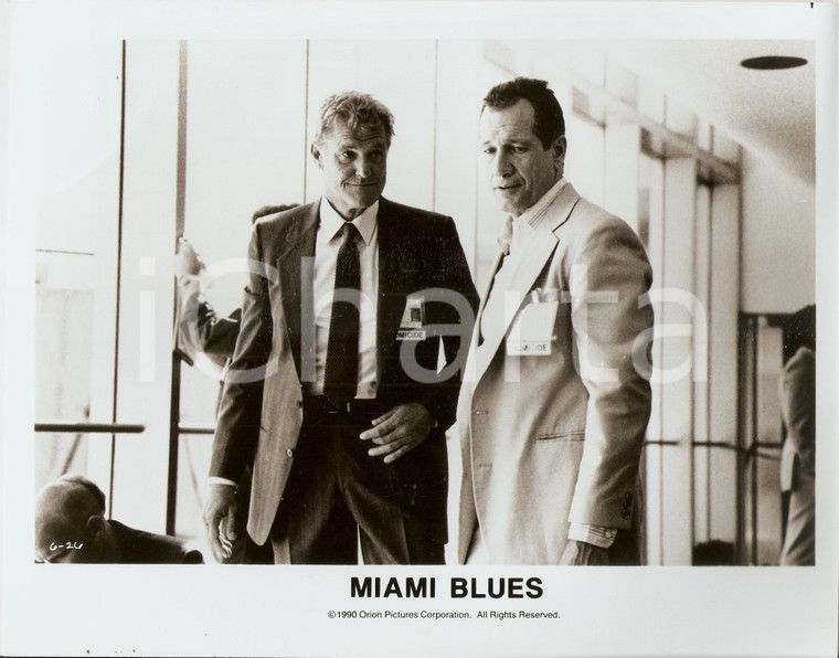 1990 MIAMI BLUES Fred WARD and Charles NAPIER - Movie by George ARMITAGE *Photo