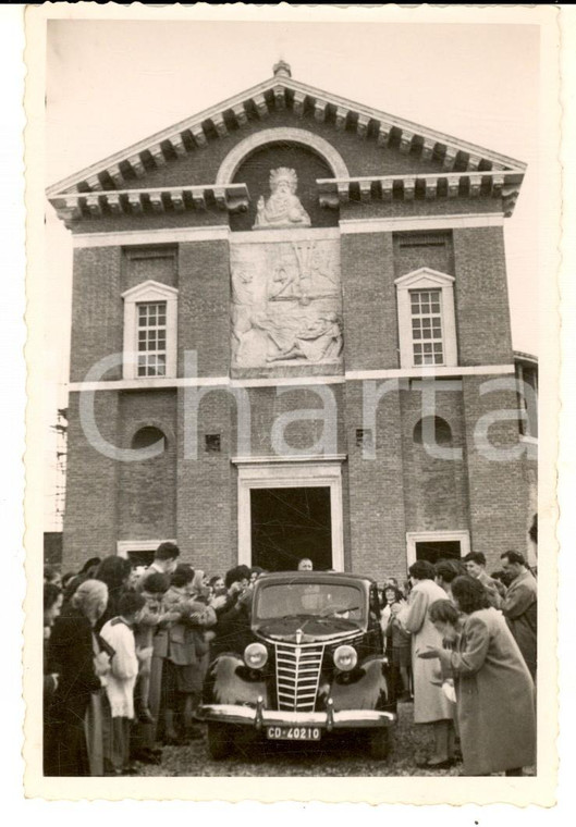 1953 BORGOLOMBARDO Inaugurazione chiesa Santi Pietro e Paolo - Foto 9x12  cm