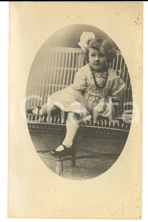 1900 TORINO Ritratto di Maria Consolata GRISI RODOLI bambina *Foto