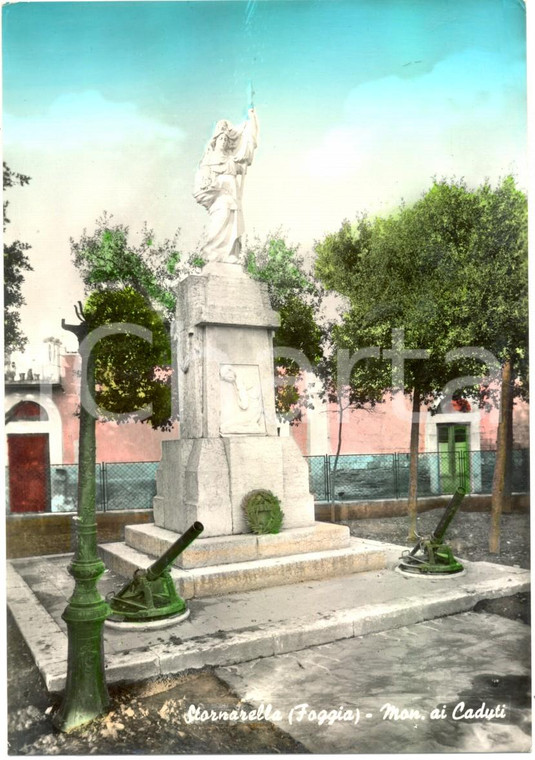 1965 STORNARELLA (FG) Il monumento ai caduti *Cartolina FG VG