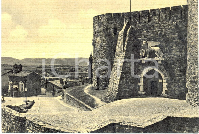 1958 GORIZIA La rampa d'ingresso al Castello *Cartolina FG VG