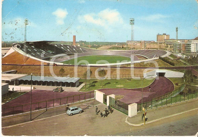 1970 ca ROMA Fiat 600 al velodromo olimpico *Cartolina FG NV