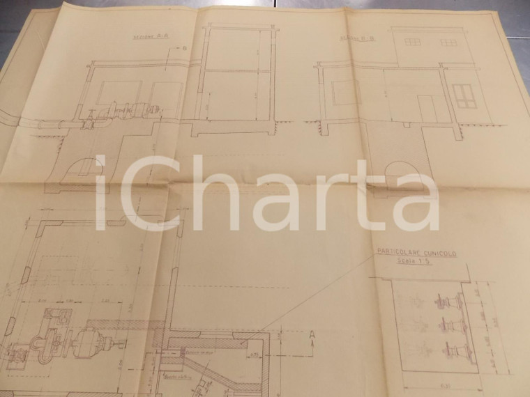 1939 USUMBURA (BURUNDI) Ditta FERRUZZI & C. Centrale di produzione *Progetto