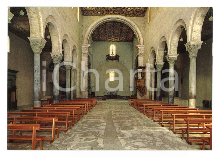 1971 OTRANTO (LE) Cattedrale SANTA MARIA ANNUNZIATA Interno *Cartolina FG VG