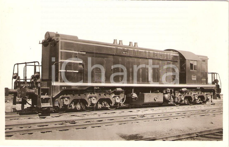 1950 FRANCE - SNCF Diesel electric Switching machine A1A' *Scheda tecnica