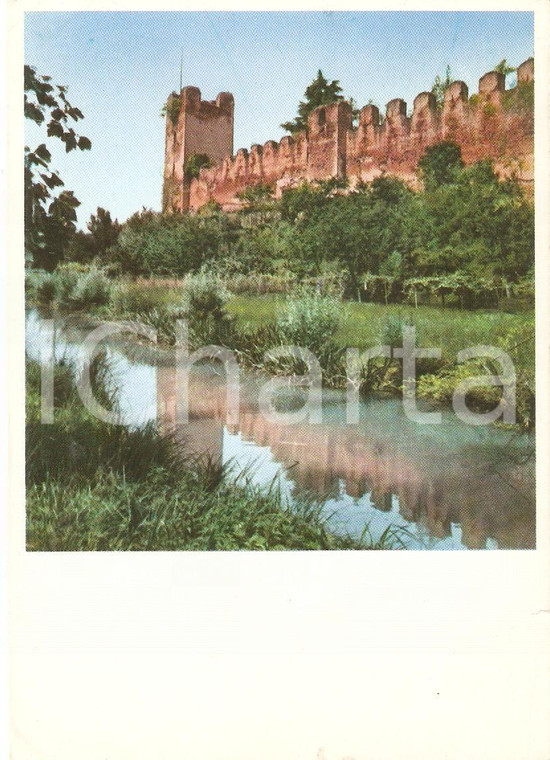 1960 CASTELFRANCO VENETO Castello TREVIGIANI IdroP2 Ascorbico MAGGIONI Cartolina