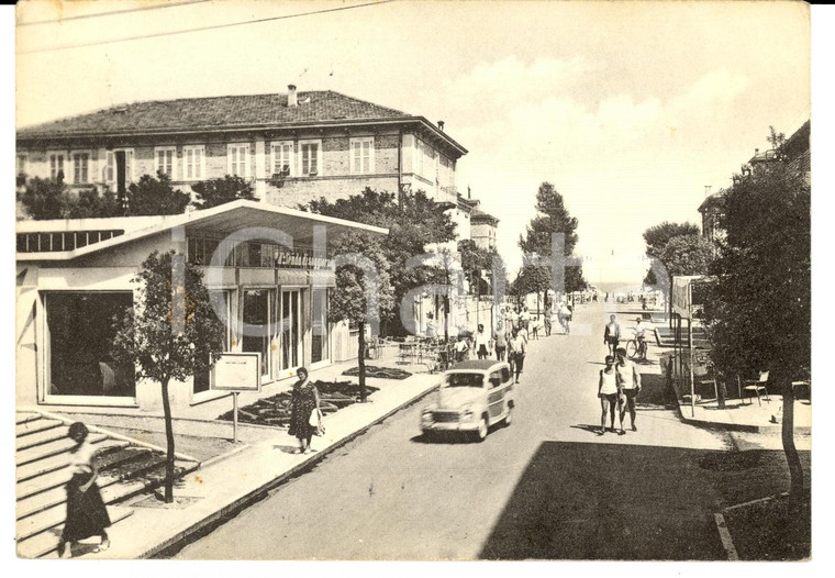 1955 PORTO SAN GIORGIO (FM) Via OBERDAN con Azienda di soggiorno *FG VG