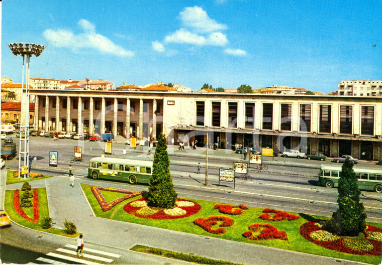 1976 PADOVA Veduta esterna della stazione ferroviaria *Cartolina FG VG VINTAGE