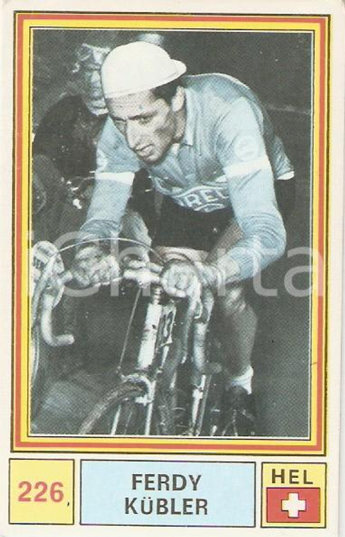 PANINI - SPRINT 1971 Figurina valida Ferdy KUBLER n. 226 Ciclismo