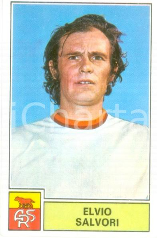 PANINI - CALCIATORI 1971 - 1972 Figurina Elvio SALVORI Serie A ROMA