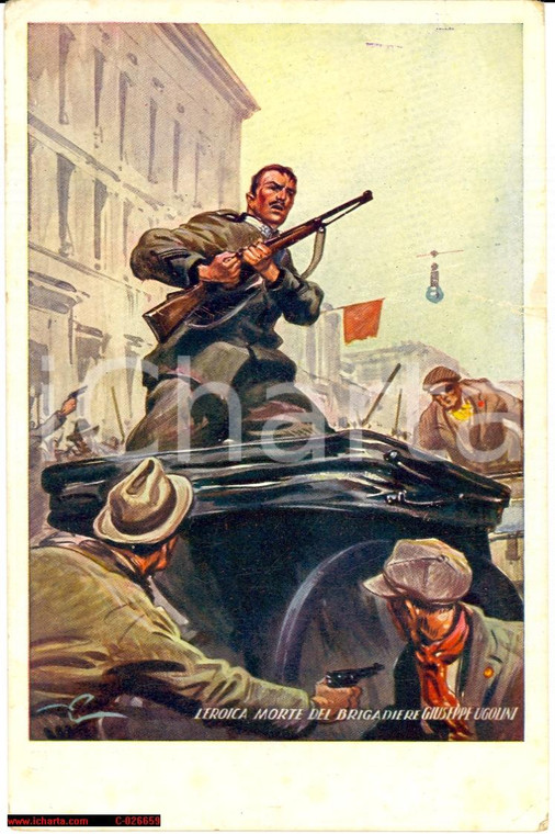 1933 Carabinieri Morte Brigadiere Ugolini *Pisani
