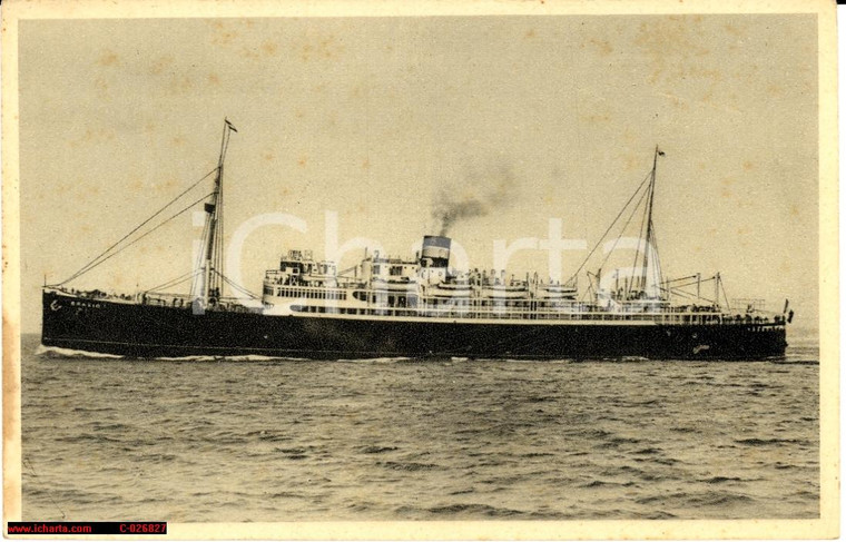 1930 - nave ORAZIO - Navigazione Generale Italiana