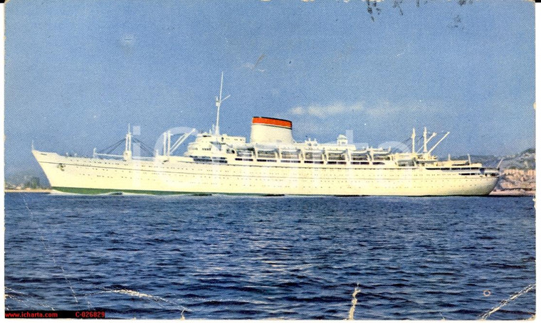 1947 Augustus e Giulio Cesare, liners, transatlantici