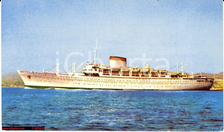 1952 transatlantico AUGUSTUS italian liner, Philippines