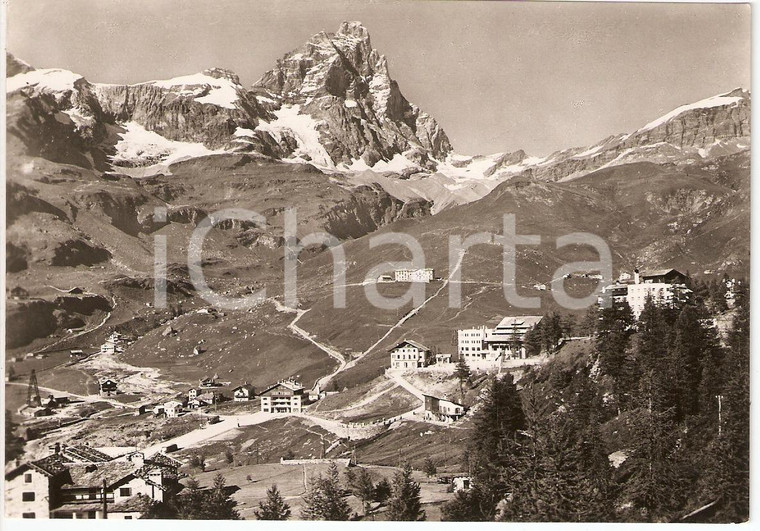 1952 CERVINIA - BREUIL (AO) Il monte Cervino *Cartolina postale FG VG