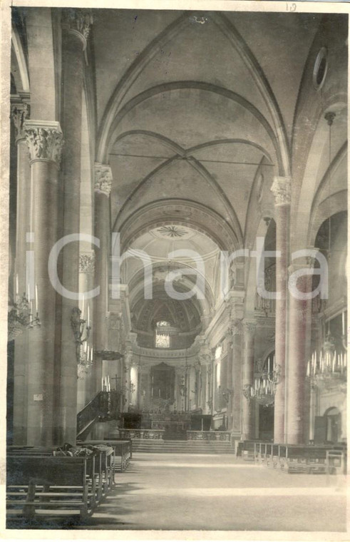 1930 ca CASALE MONFERRATO (AL) Interno chiesa SAN DOMENICO *Foto GRANDIS