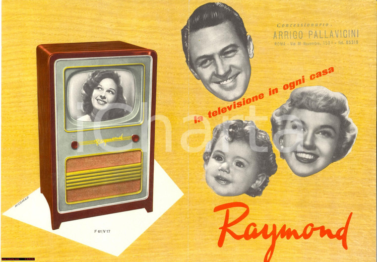 1953 Raymond Electric LTD Televisione in ogni casa