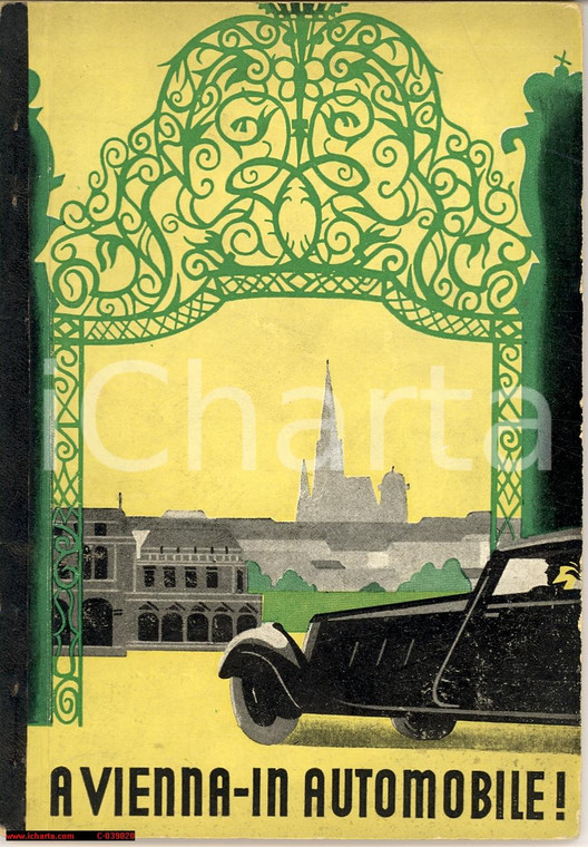 1935 A VIENNA IN AUTOMOBILE Enit - libretto