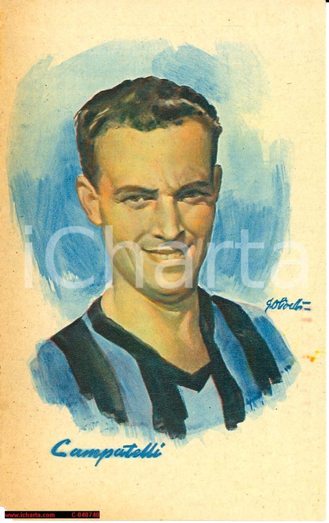 1948 Aldo Campatelli, calciatore dell'Inter, NV
