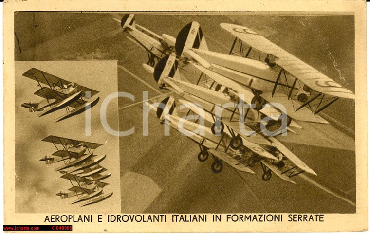 1933 Aeroplani e Idrovolanti italiani in formazioni serrate