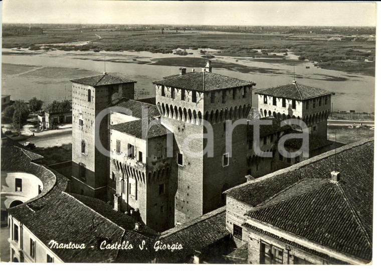 1952 MANTOVA Castello S. Giorgio *Cartolina postale FG VG