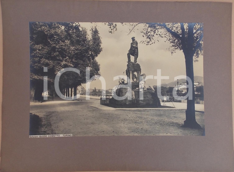 1940 ca TORINO Corso CAIROLI Monumento a GARIBALDI *Foto ed. Guido COMETTO